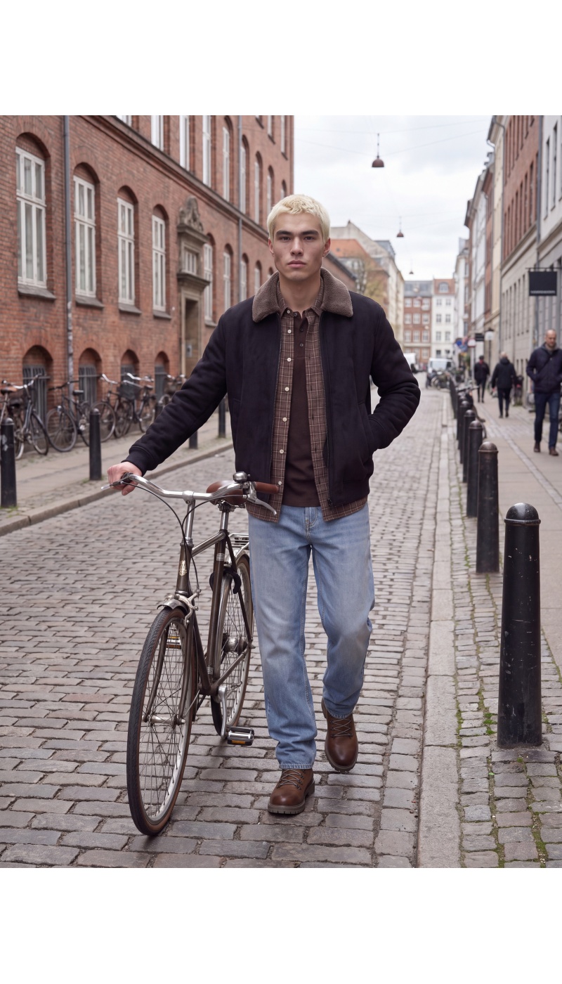 Bombers Suédine Black Beauty JPRCCLUKE Jack&Jones - 1 | MÄNNER